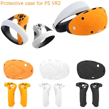 Защитный чехол для очков PS VR2 с защитой от царапин, силиконовый защитный чехол для контроллера PS VR2, аксессуары для ручки управления 13
