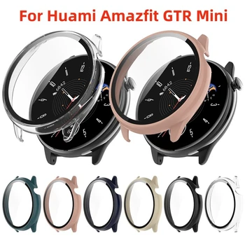 Защитный Чехол для ПК Стекло Для Amazfit GTR Mini Smart Watchband Защитная Крышка Экрана для Huami Amazfit GTR Mini Bumper Shell 7