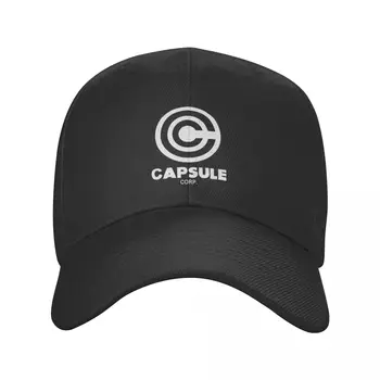 Изготовленная на заказ бейсбольная кепка Capsule Corp в стиле хип-хоп для мужчин и женщин, регулируемая шляпа для папы, летние шляпы, бейсболки Snapback