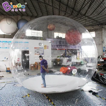 Изготовленный на заказ надувной шар диаметром 4 м / прозрачный надувной шар / надувные игрушки с прозрачным шаром 5