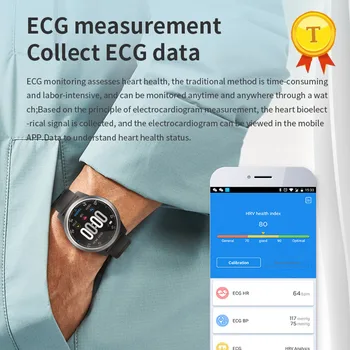 Измерение ЭКГ в 2019 году сбор данных ЭКГ умные часы напоминание сообщений отслеживание сна водонепроницаемые спортивные смарт-часы ip67 наручные часы 10