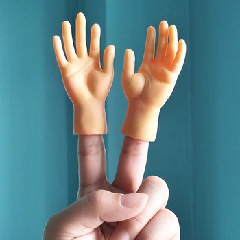 Имитация Маленьких ручек, Забавных Мини-рук, рукава для ног и пальцев, Силиконовая Ручная кукла, Роман-розыгрыш, Игрушки для пальцев, Дразнящая Дурацкая модель