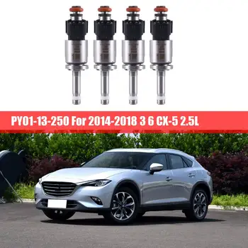 Инжектор для впрыска топлива PY01-13-250 PY0113250 из 4 предметов для Mazda 3 6 CX-5 2.5л 2014-2018 гг. 10