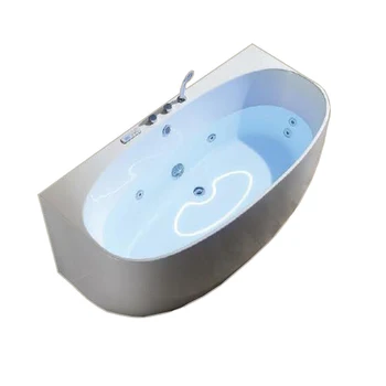 интеллектуальная ванна из стекловолокна для серфинга 1700 мм, Акриловая Гидромассажная ванна с бесшовным соединением 3315 12