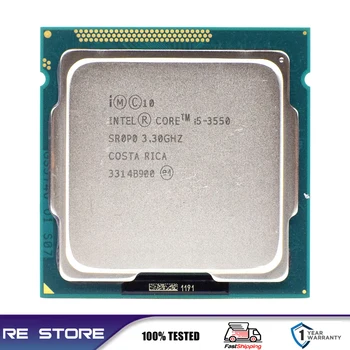 Используемый настольный процессор Intel Core i5 3550 3.3GHz 6MB 5GTs SR0P0 Socket LGA 1155 CPU 9