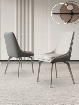 Итальянские минималистские обеденные стулья, Современные минималистские стулья для гостиниц высокого класса, скандинавские роскошные стулья для домашнего ресторана