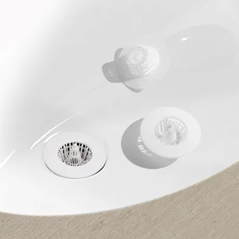 Канализация в ванной Фильтр для защиты от волос Сетка для раковины Раковина для мытья рук Фильтр для защиты от мусора Напольная сливная крышка 15