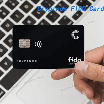 Карта Cryptnox FIDO - Сертифицирована Fido2 - Ключ безопасности для iPhone - Связь по NFC - Аутентификация без пароля или 2FA 10