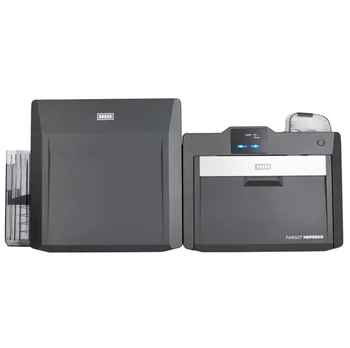 Карточный принтер HIDFargo HDP5600 с разрешением 600 точек на дюйм использует цветную ленту fargo84511 и чистую пленку fargo84500 2