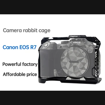 Клетка для Кролика Со Специальной Боковой Ручкой Портативный Комплект Для Фотосъемки С Расширенной Рамкой Movie Machine R7Metal Full Surround Для Canon EOSR7-070 15