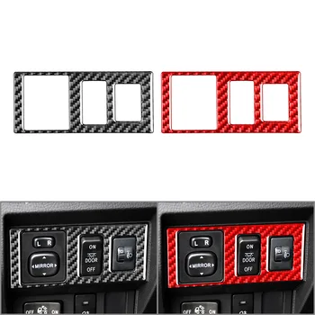 Кнопка автоматического управления головным светом, декоративная отделка для Toyota Tundra 2014-2021, автомобильные аксессуары в стиле углеродного волокна