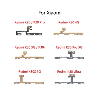 Кнопка питания Переключатель Громкости Кнопка Отключения Звука Вкл/Выкл Гибкий Кабель Для Xiaomi Redmi K30 Pro K20 K30S 5G 4G K30i Ultra 16