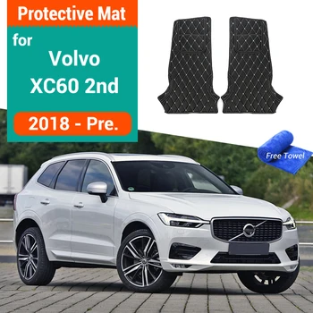 Коврик для защиты стойки B автомобиля от ударов для Volvo XC60 2018 2019 2020 2021 2022 2023 Подушка для грузового Лайнера Защитный чехол Аксессуары