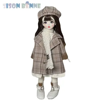 Кукла SISON BENNE 1/6 BJD в модной одежде, обновленном костюме, готовом макияже лица, детских игрушках 13