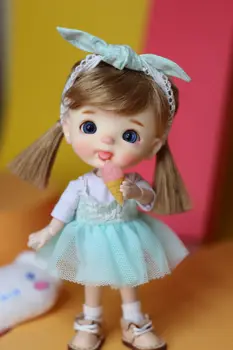 Кукла STO Tommy dolls OB11 с шарнирным телом продается вместе с одеждой и париком 9