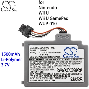 Кэмерон Китайско для Nintendo Wii U геймпад Wii U WUP-010 литий-полимерный 3,7 В 1500 мАч 13