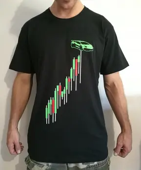 Летняя модная футболка с коротким рукавом Bitcoin Cryptocurrency Blockchain Lambo Chart Graph Shirt Custom Aldult Teen Unisex 3