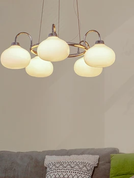 Люстра в японском стиле, дизайн тыквенной лампы для гостиной, ретро-настольная лампа для столовой в стиле античности 11