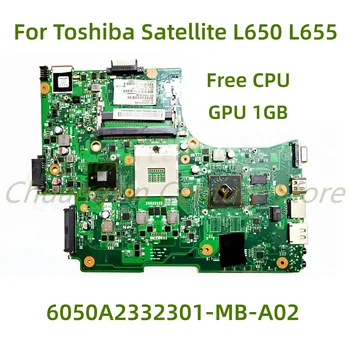 Материнская плата 6050A2332301-MB-A02 применима к ноутбуку Toshiba L650 L655 HM55, 100% протестирована и отправлена 16