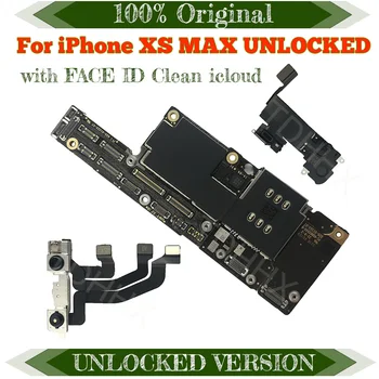 Материнская плата с чипами IOS С поддержкой LTE 4G Для iPhone XS MAX Оригинальная С логической платой Face ID Для iPhoneXSMAX Plate Clean iCloud