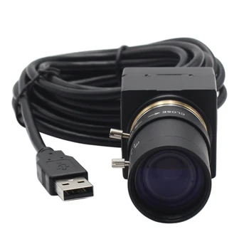 Монохромная USB-камера с Глобальным затвором MJPEG 60 кадров в секунду 1280X720 Aptina AR0144 UVC Веб-камера с Ручным Варифокусом CS-Объектива 11