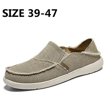 Мужская повседневная обувь Xiaomi, дышащая мужская летняя вулканизированная обувь, мужская обувь на плоской подошве, мягкая уличная обувь для прогулок, Размер 39-47 11
