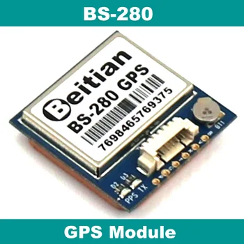 Набор микросхем GPS уровня UART TTL, GPS-модуль с антенной, со ВСПЫШКОЙ, GPS-приемник, BS-280 9