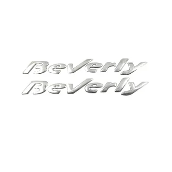 Наклейка из 2 предметов для мотоцикла PIAGGIO Beverly, Эмблема, логотип, значок, 3D накладка на топливный бак, прочная водонепроницаемая 3