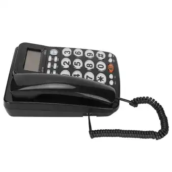 Настольный телефон с большими кнопками Домашний стационарный телефон для офиса для гостиничных номеров