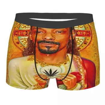Нижнее белье для рэперов Snoop Dogg, мужские боксерские шорты с сексуальным принтом на заказ, трусики 13