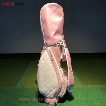 НОВАЯ сумка Для гольфа HONMA HT-07L Женская 2-Звездочная Розовая вишневая Водонепроницаемая Стандартная Сумка Для гольфа Golf Professional Bag 11