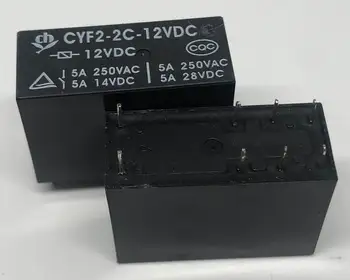 Новое реле CYF2-2C-12VDC (14F-2C-12V) на 8 контактов 4