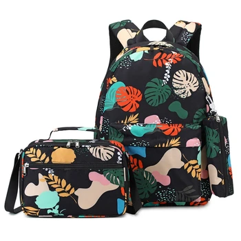 Новые рюкзаки для школьников, сумка для книг, рюкзак для начальной школы Bga, набор для ланча и сумка для карандашей, детский дорожный рюкзак