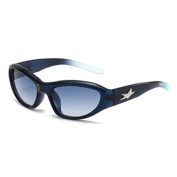 Новые солнцезащитные очки Cat Eye, женские модные винтажные женские оттенки, Дизайнерские роскошные мужские солнцезащитные очки UV400 Eyewear Oculos Gafas De Sol 9