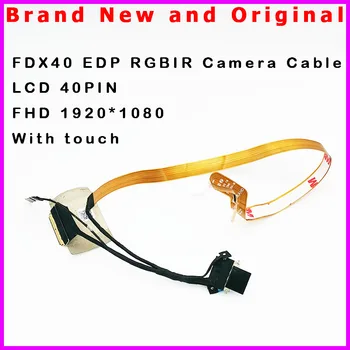 Новый ЖК-кабель для ноутбука DELL Latitude 7410 E7410 FDX40 EDP 3 мм RGB IR FHD TS Кабель Камеры 1920*1080 0NMN44 DC02C00OA00 12