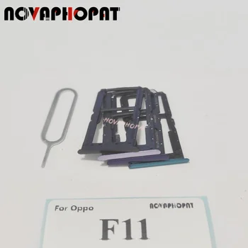 Новый лоток Novaphopat для SIM-карт Oppo F11 /F11 Pro, слот для SIM-карты, адаптер, считывающий Pin-код
