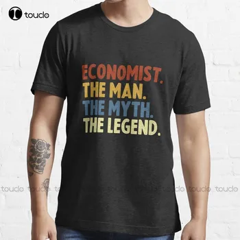 Новый Размер Футболки Economist The Man The Myth The Legend Для Женщин Унисекс 3