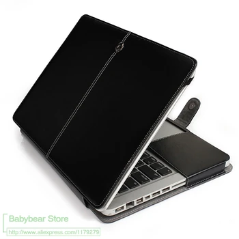 Ноутбук Чехол Для Ноутбука Macbook Air Pro Retina 11 12 13 15 Чехол из искусственной кожи Для Mac book Case pro touch bar A1706 A1707 A1708 10