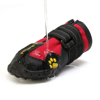 Обувь Для Домашних Собак Водонепроницаемая Уличная Спортивная Обувь для Собак Маленькая Средняя Большая Собака Щенячьи Ботинки для Собак В Любую Погоду Szapatos Para Perro