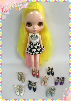 Обувь для кукол, чистящие туфли для куклы blyth Azone, куклы OB, куклы licca и т. Д. Длина: 2,8 см