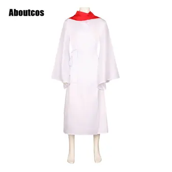 Описание аниме Noragami Aragoto Yukine Косплей костюм Aldult Изысканное белое кимоно Пояс шарф Халат на Хэллоуин униформа костюм 17