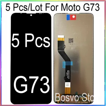 Оптовая продажа 5 шт. /лот для Moto G73 ЖК-дисплей с сенсорным цифрователем в сборе для Motorola G73 13