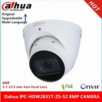 Оригинальная IPC-HDW2831T-ZS-S2 Dahua 8MP 2,7 мм–13,5 мм с моторизованным зумом, встроенный Слот для SD-карты, IP-камера IR40M poe Starlight 14