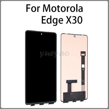 Оригинальный OLED-ЖК-дисплей с сенсорным экраном и цифровым преобразователем в сборе, Запасные Части для Motorola Edge X30 7