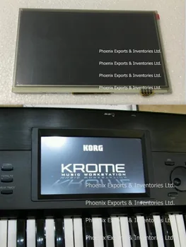 Оригинальный дисплей KORG с Сенсорным Экраном Digitizer для Korg KROME LCD Screen Display Сенсорная панель 16