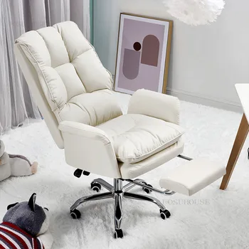 Офисные стулья с скандинавской спинкой Минималистичный Современный Подъемник для кресла Вращающееся кресло Офисная мебель Кресло для компьютерных игр Офисный кабинет 17