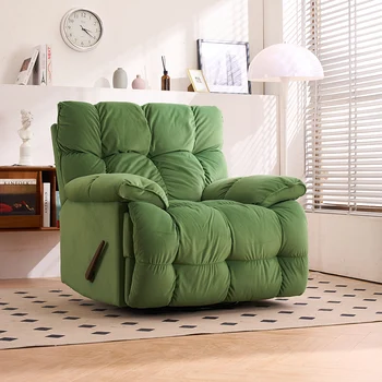 Первоклассная Космическая капсула, Одноместный диван для отдыха в гостиной, Современное кресло-качалка с откидывающейся спинкой, Электрическая функция Cloud Light Extravaga 9