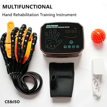 По-настоящему эффективное приспособление для рук в перчатках-роботах-реабилитаторах при инсульте, гемиплегии, восстановлении функций рук, тренажер для пальцев 7
