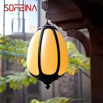 Подвесной светильник SOFEINA Classic Dolomite, наружная светодиодная лампа, водонепроницаемая для украшения домашнего коридора 5