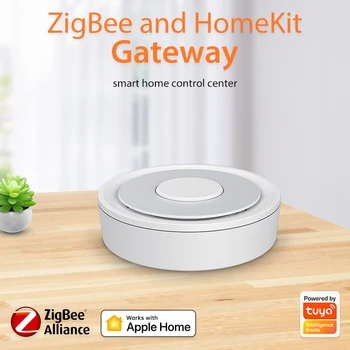 Проводной концентратор Tuya Zigbee и Homekit Smart Gateway Apple Alexa Google Home SmartLife 17